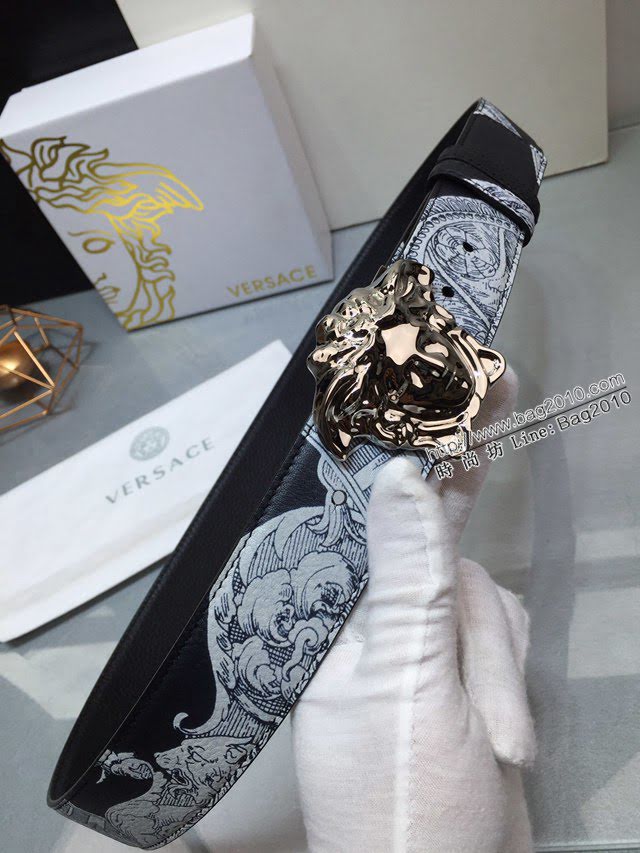 VERSVE男士皮帶 範思哲高端小牛皮腰帶 梅杜薩扣  jjp1083